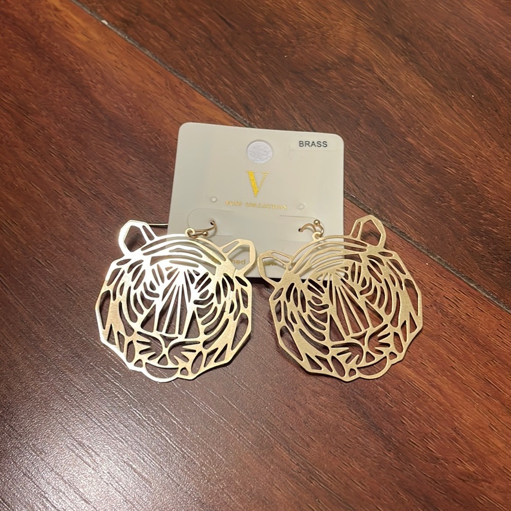 Tiger Earrings